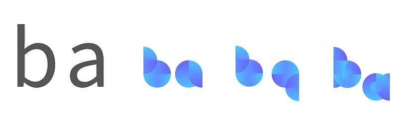 Weight studies for the ba letters